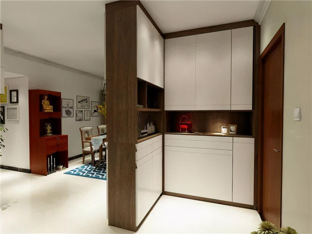 玄关鞋柜怎么设计？给你4种设计方案，照着装准没错