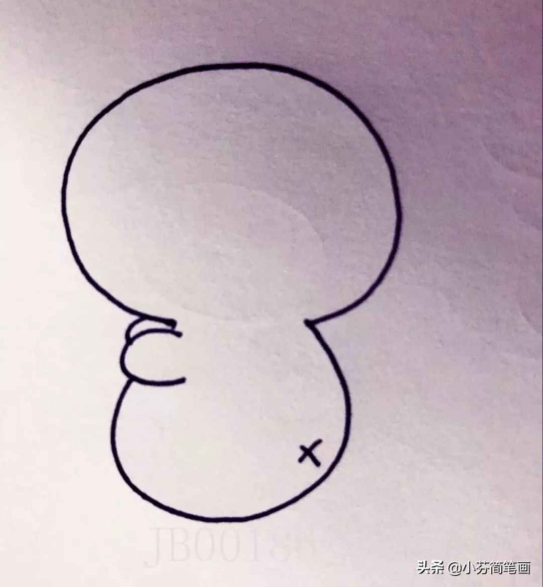 长草颜团子简笔画一个超萌的简笔画图解