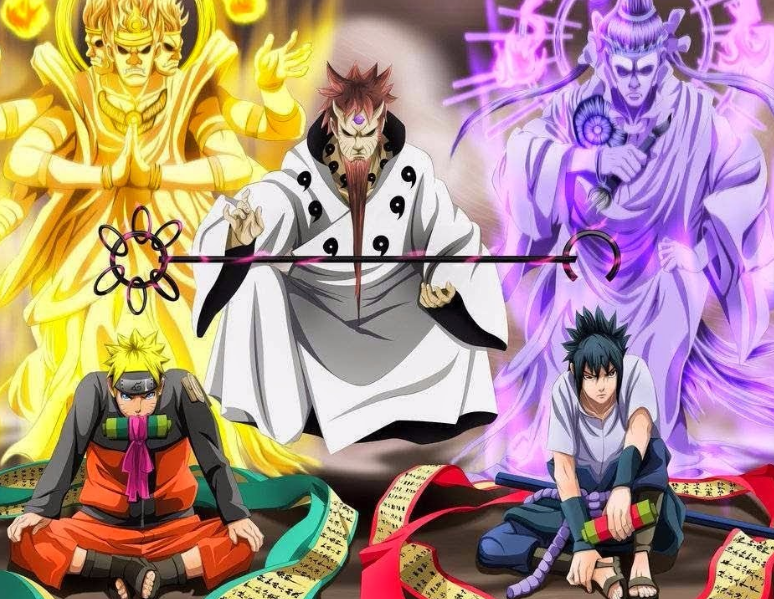 于是就让尾兽附身忍者,被附身的人称作人柱力,他可以拥有庞大的查克拉