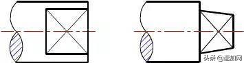 12种机械制图中常用的图纸简化画法