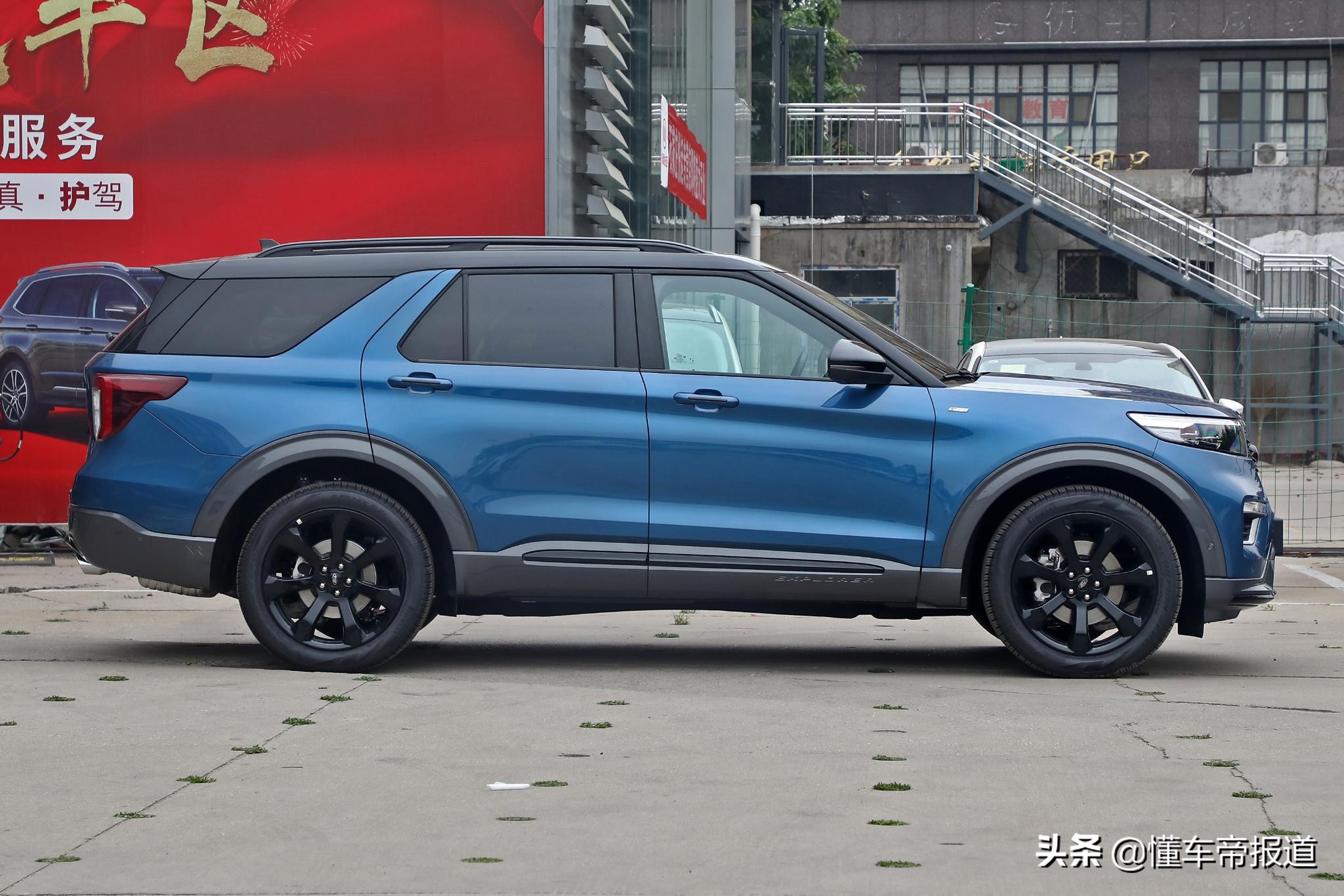 新车 | 竞争途昂X？福特探险者轿跑SUV效果图曝光，酷似宝马X6