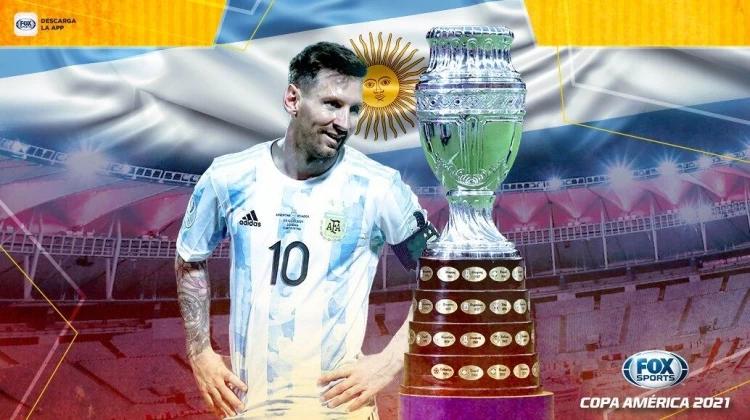 阿根廷国家队美洲杯(梅西圆梦美洲杯！阿根廷1-0击败巴西夺冠，迪玛利亚轰进制胜球)