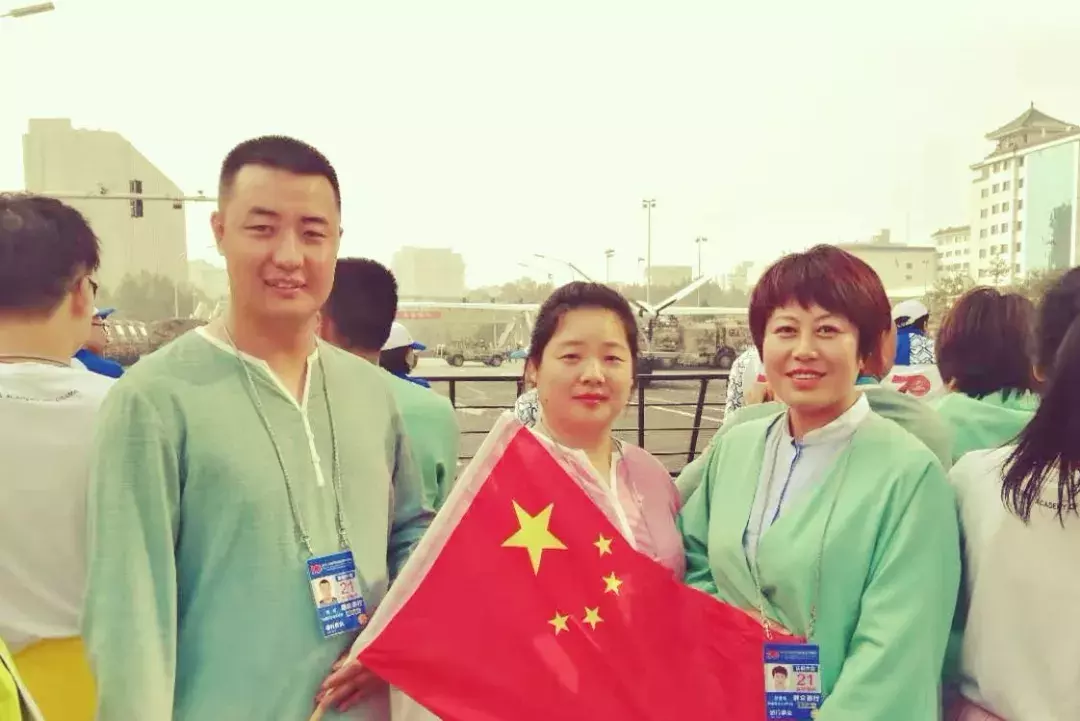 观礼台上!礼宾车里!阅兵方队、游行队伍……这么多山西人参加了国庆联欢活动