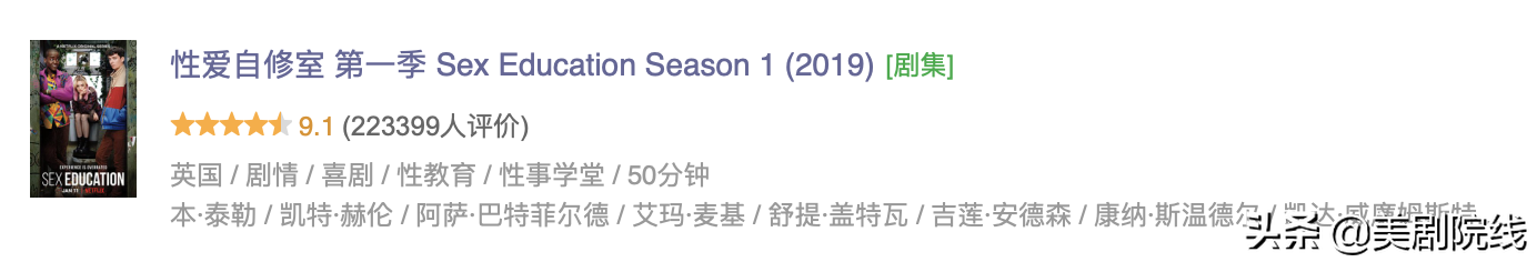 豆瓣9.4分钟，Netflix的顶级王牌电视剧终于开始了