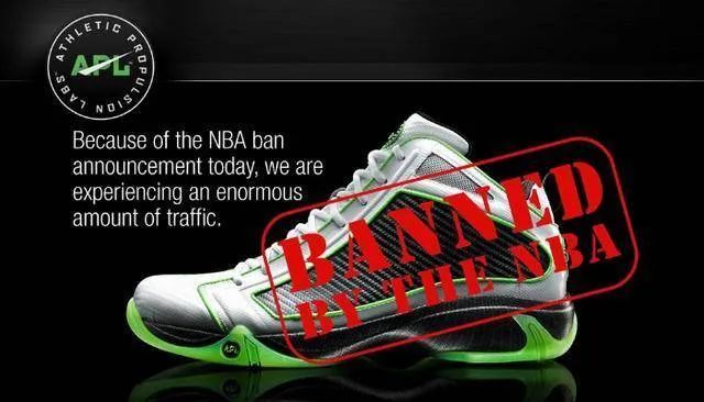 apl球鞋apl篮球鞋(NBA禁止穿着的篮球鞋！APL新款曝光，这玩意能帮你扣篮？)