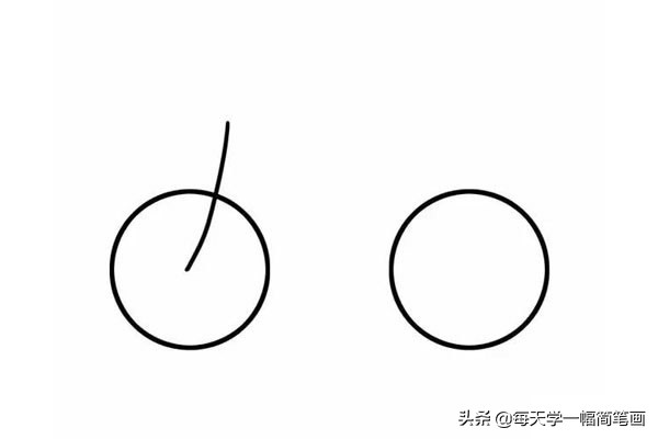 每天学一幅简笔画--自行车简笔画步骤图解教程
