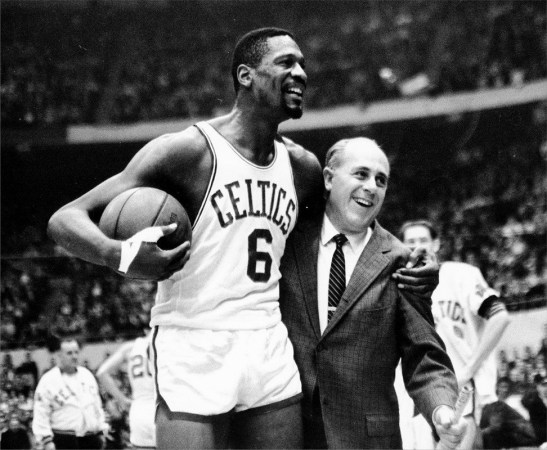 bill russell(NBA名人堂之 指环王 拉塞尔)