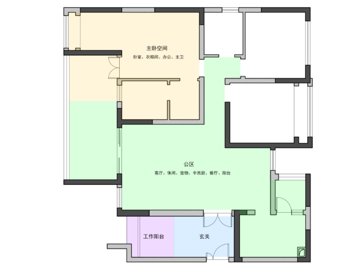 126㎡三室两厅装修效果图｜实地参观沉浸式设计体验
