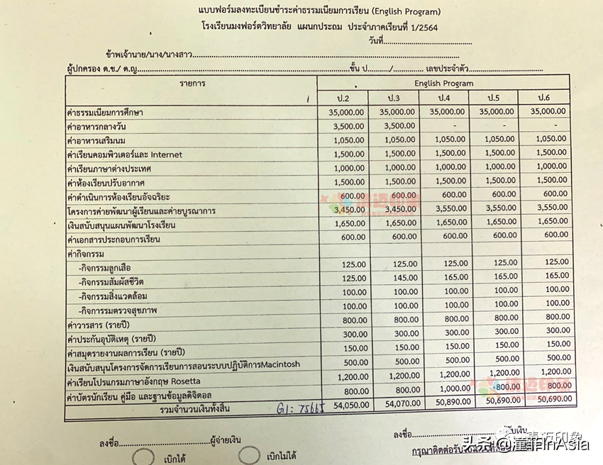 清迈32所国际学校、双语学校、私立学校、幼儿园2021年度大全