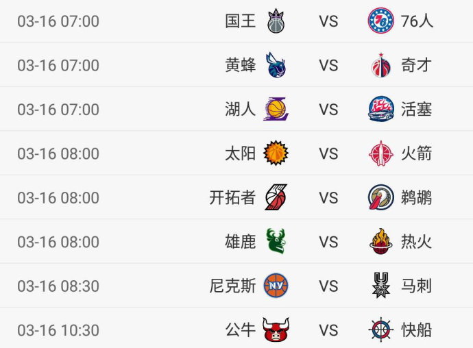 湖人对阵火箭视频直播时间(今日NBA8场对决 湖人vs活塞 火箭马刺雄鹿等出战 CCTV5直播这场)