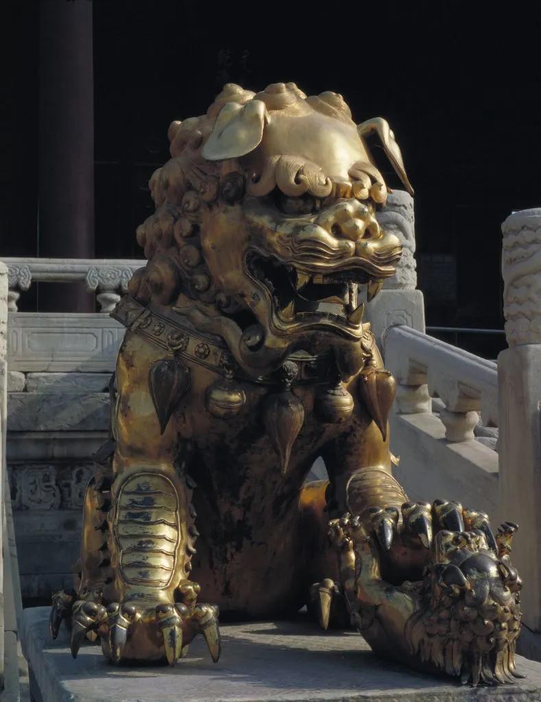 历朝历代石狮子的造型特征