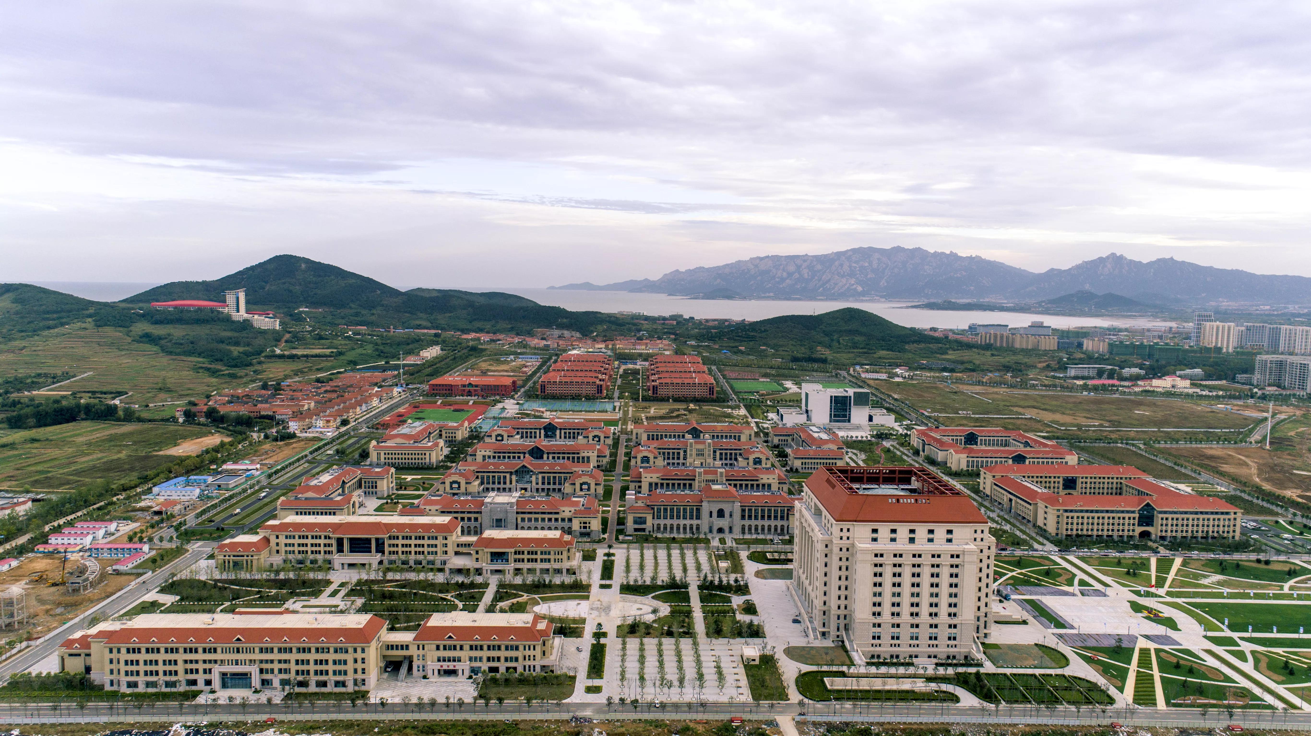 山東大學校區分佈,含青島,威海校區