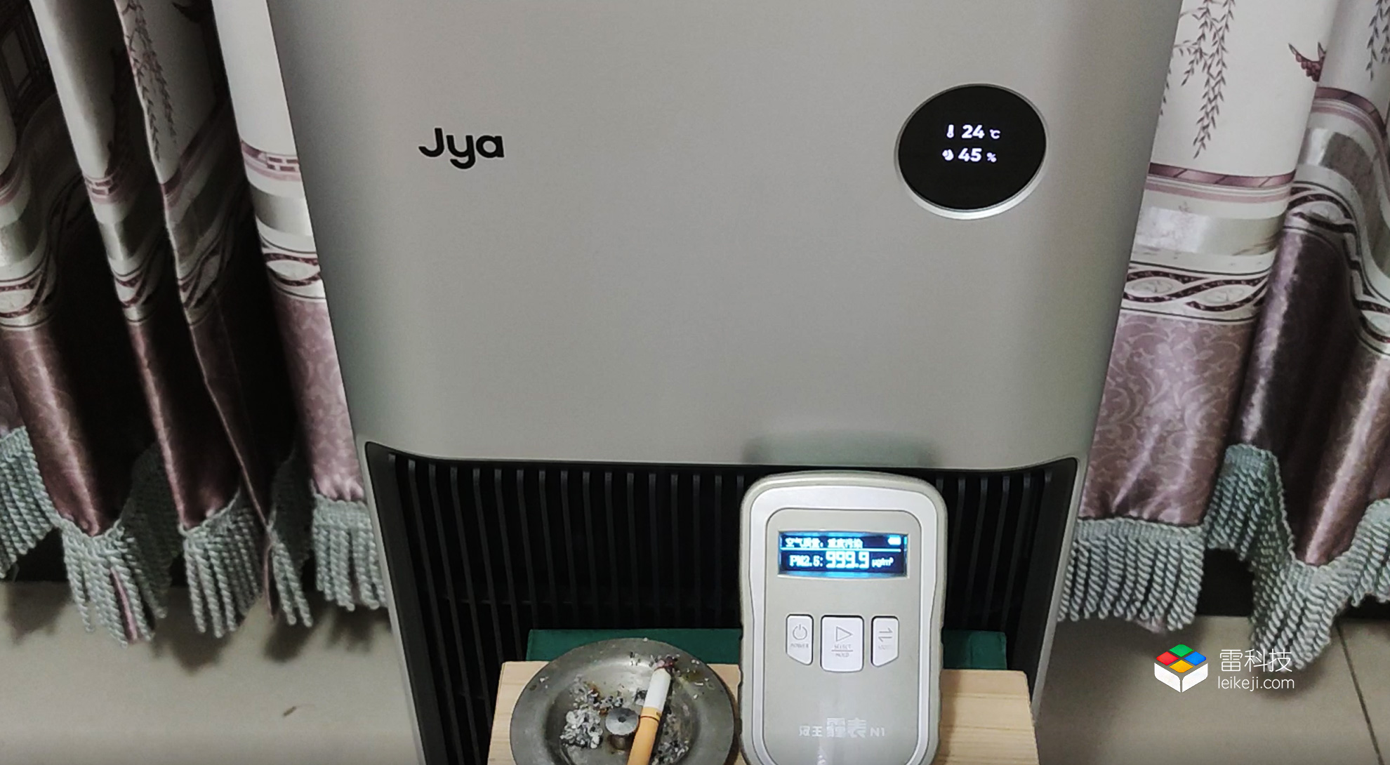 Jya峡湾Atom空气净化器评测：除甲醛是噱头吗？