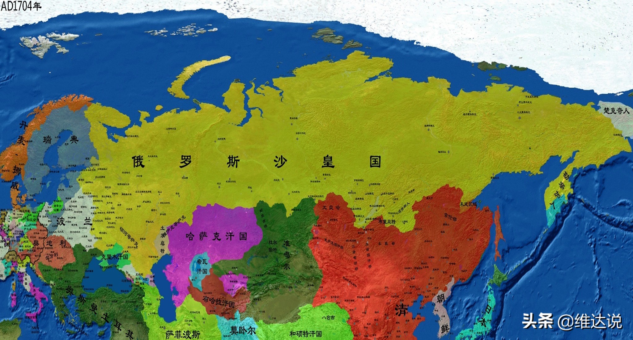 沙皇俄国的行政区划图图片