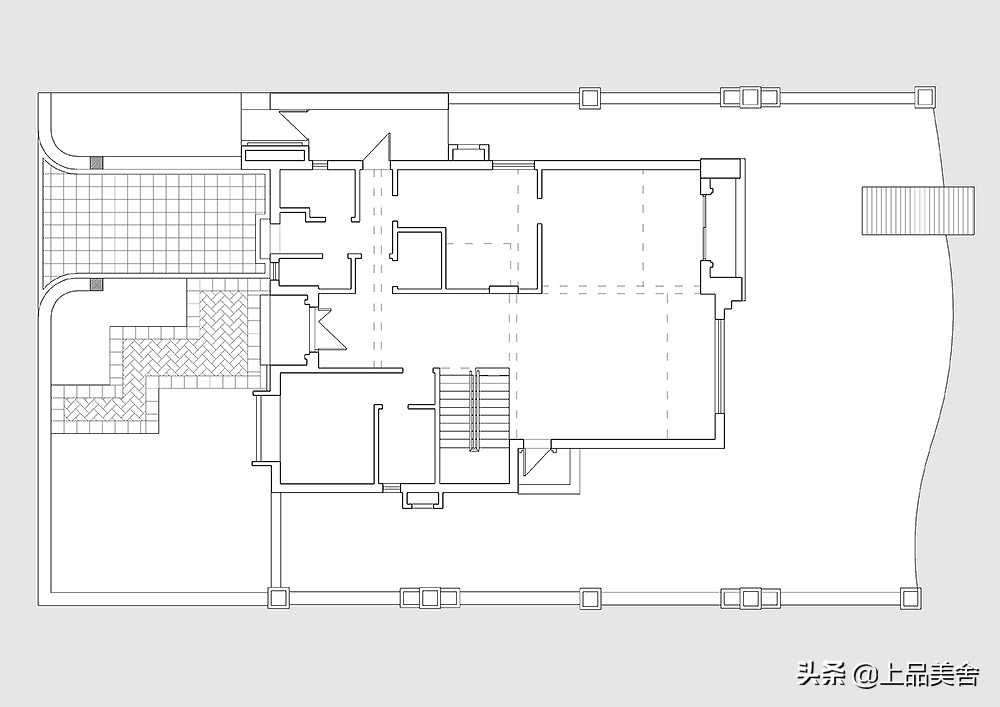 6米挑高客厅装修效果图｜700㎡三层独栋别墅豪华设计