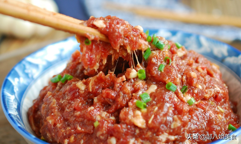 牛肉餃子餡的做法,