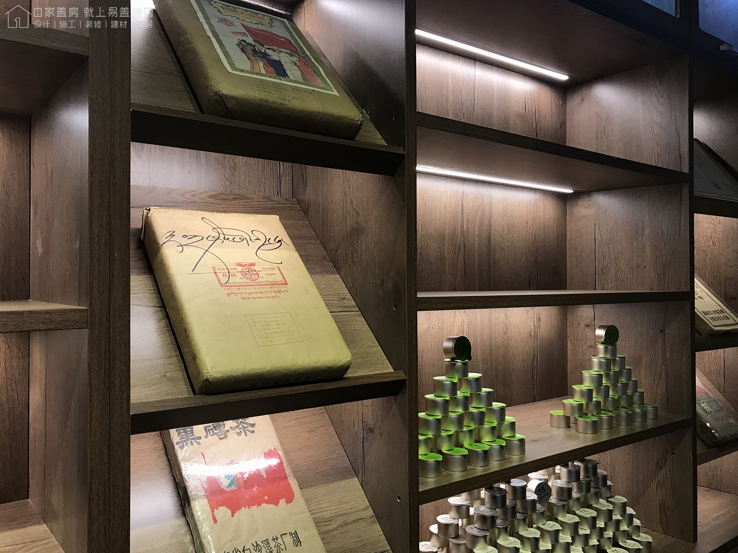 太惊艳，古风古韵，北京中关村新中式茶室室内设计和室内装修