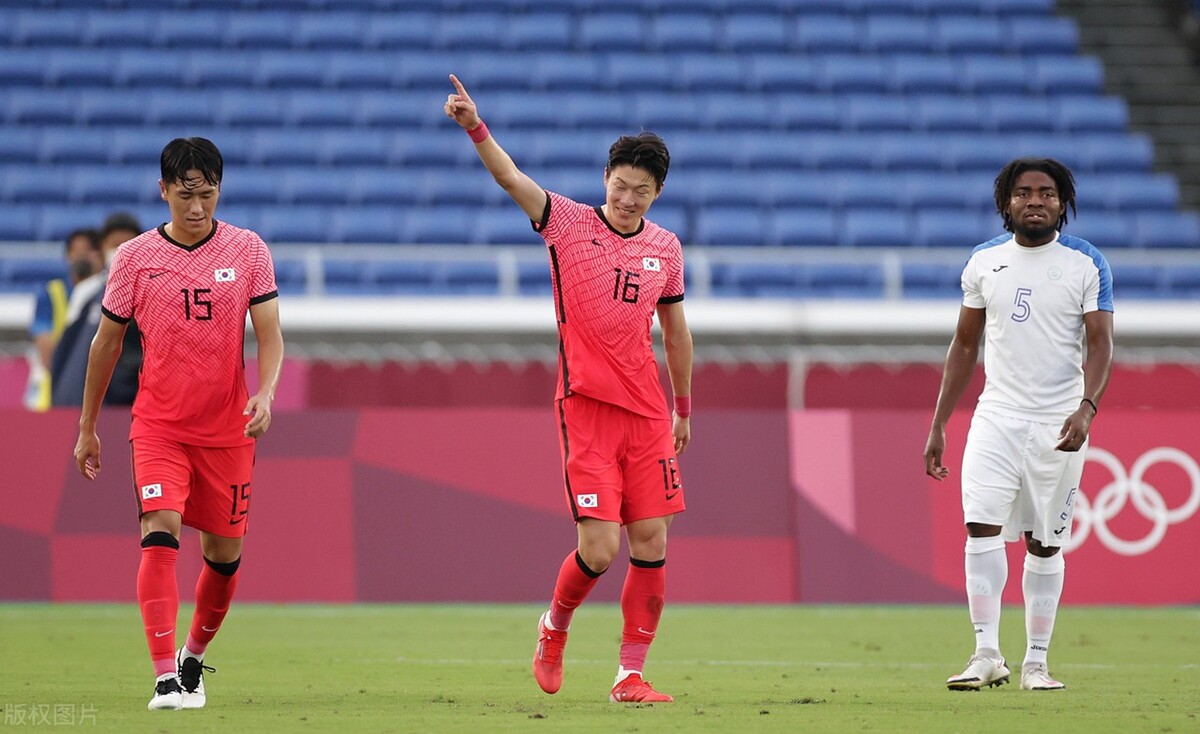 奥运男足-韩国6-0头名出线 巴西3-1沙特获小组第一 德国1-1遭淘汰
