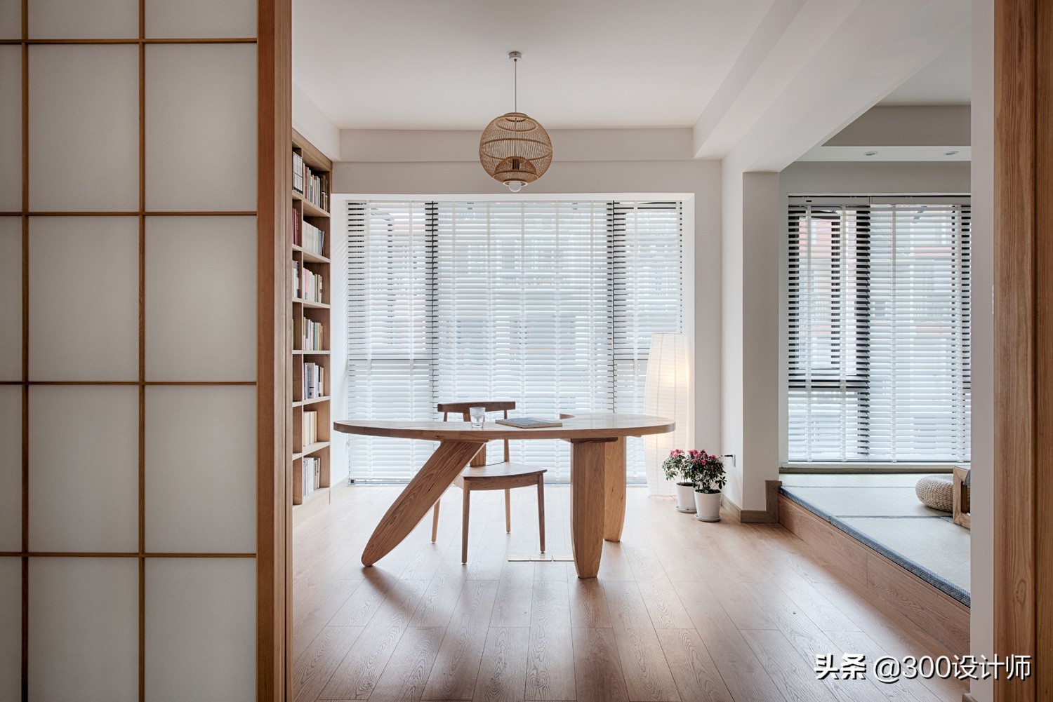 陈柯辛作品：晒晒200㎡复式装修，总造价90万，上下层挑高6米