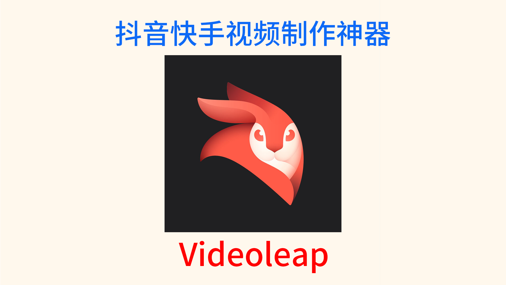 抖音快手视频制作神器：Videoleap