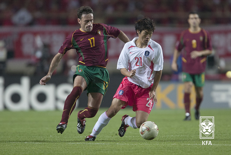 2001年韩国世界杯（「连载」时光机中的老照片，那些关于韩国足球曾经的记忆③）