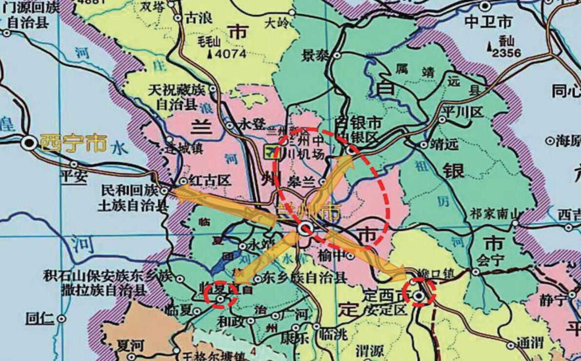 甘肃发展新机遇：打造兰州经济圈，白银成核心，定西临夏为支点