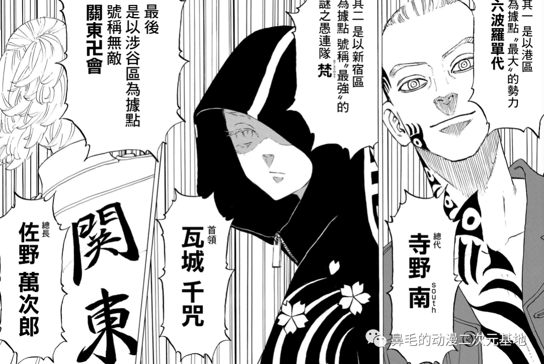 《东京复仇者》登场的暴走族实力评级