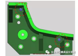 一篇文章教你螺丝、销钉、拔牙、顶针、导柱、氮气如何排布