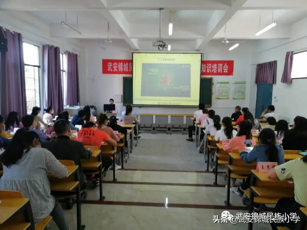 武安锦城民族小学召开2020年春季开学防疫知识培训会