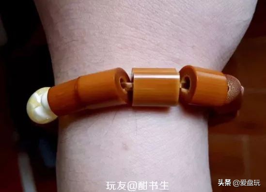 花100块钱，做一条玉竹手串，包浆后美如玉