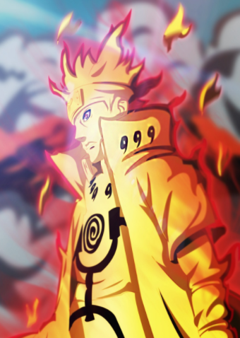 四代还从鸣人老妈那里学来了"尸鬼封尽",这是一招换命式的忍术,效果