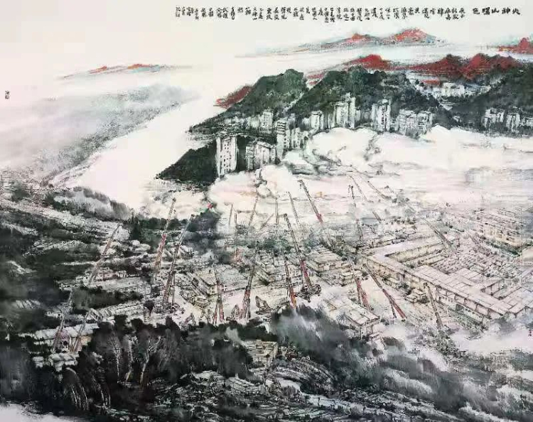 昔日红色苏区 今日投资热土-庆祝中国共产党成立 100 周年美术作品展