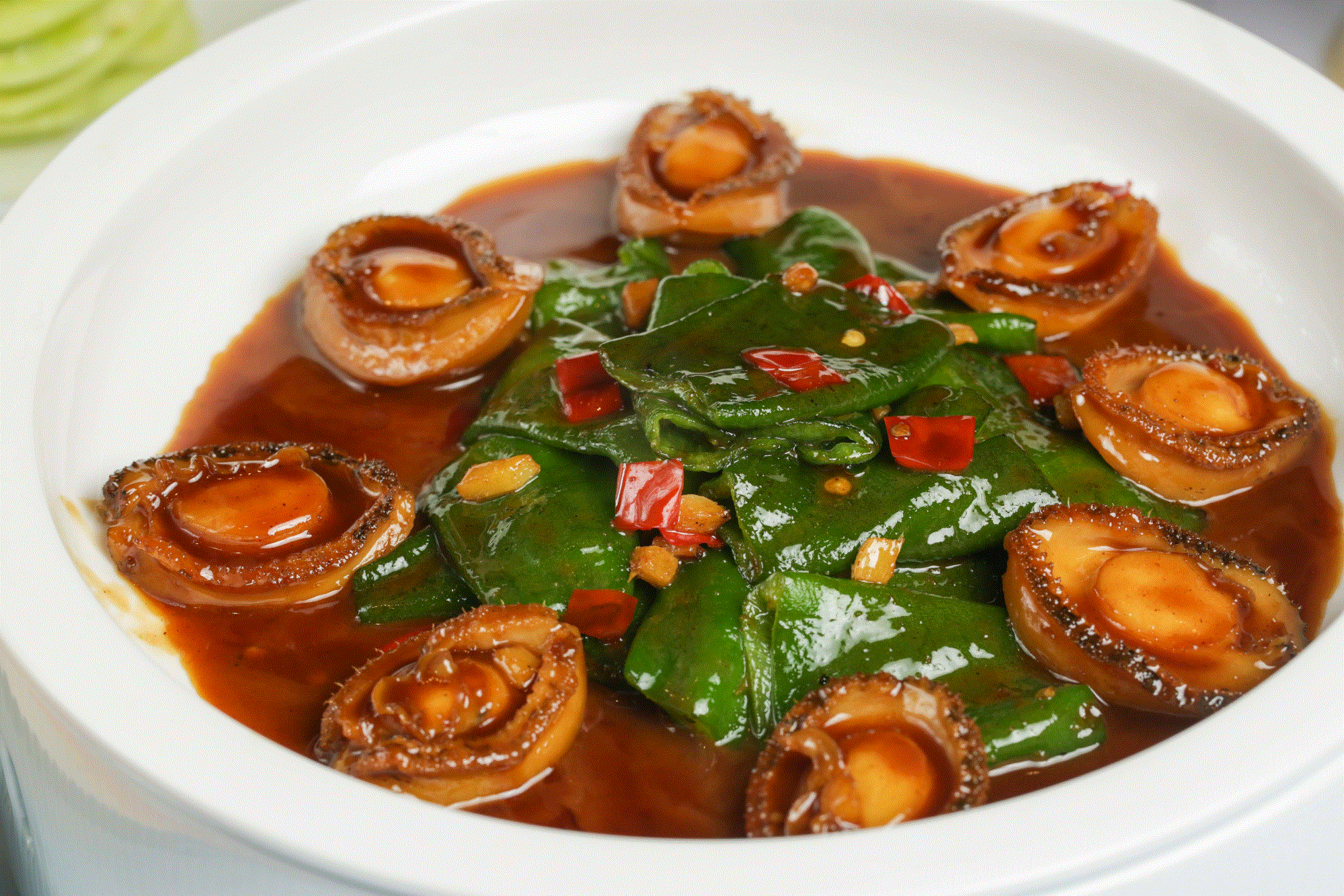 【擂辣椒烧鲍鱼】