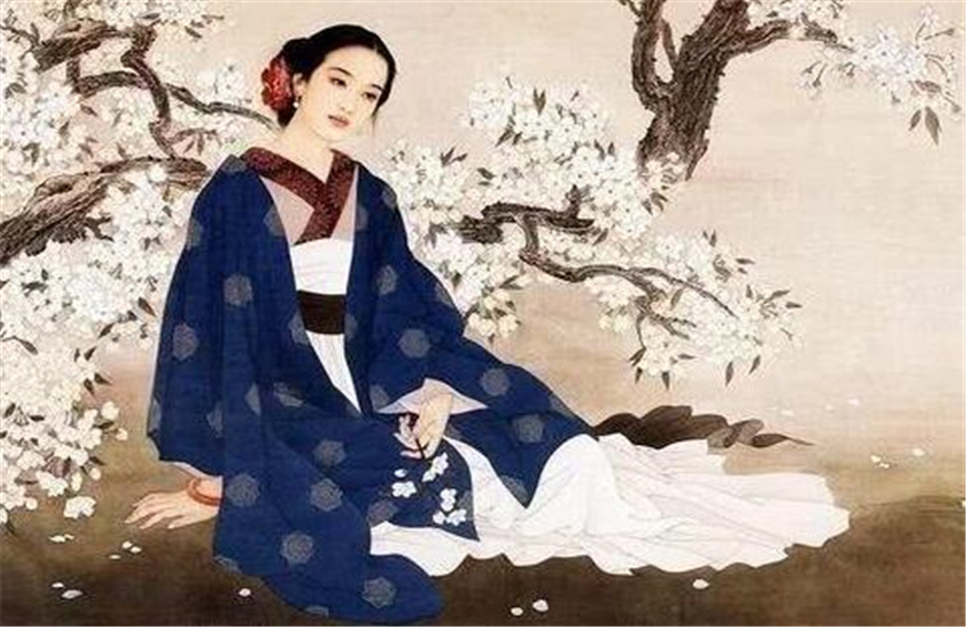 古代才女埋怨丈夫