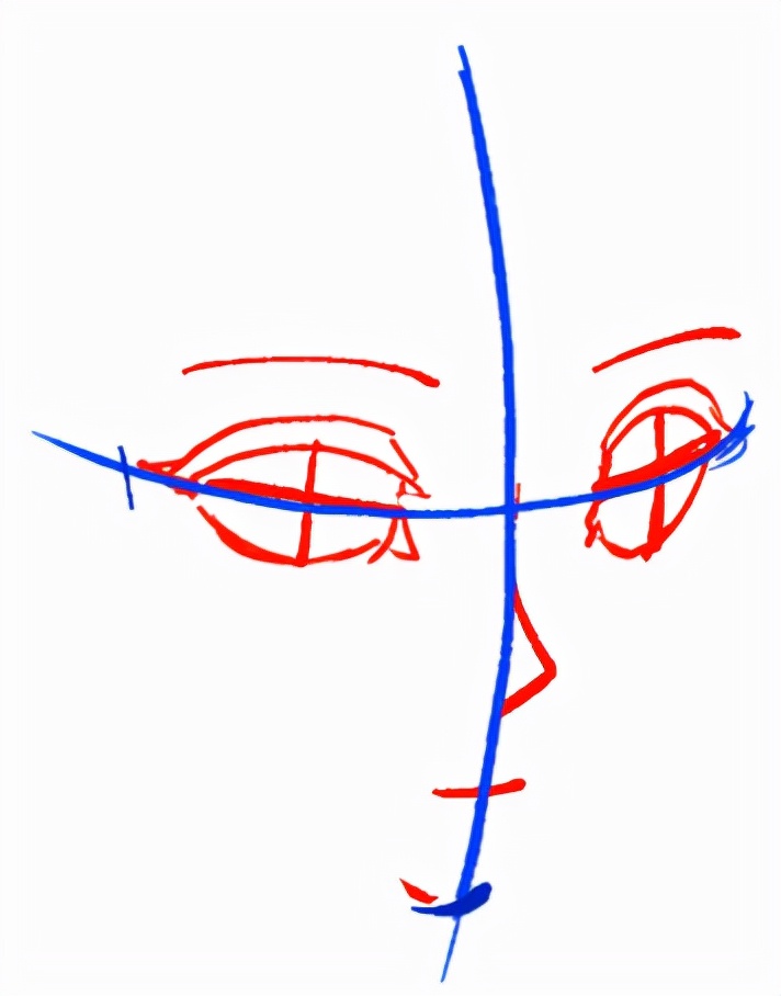 加了辅助线却画不好人物脸部？新手人物脸部画法步骤指南