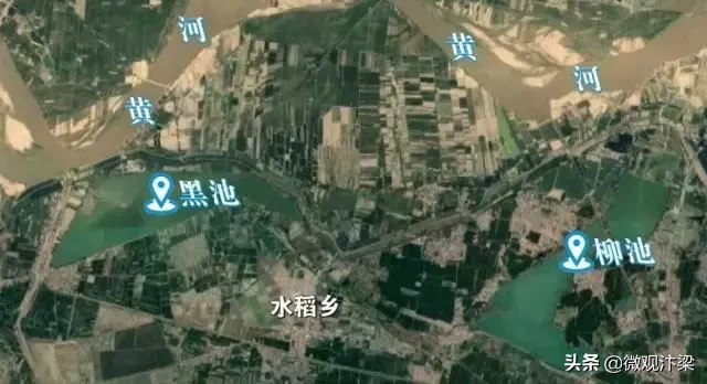开封不愧是北方水城,所有的湖泊地图都在这了