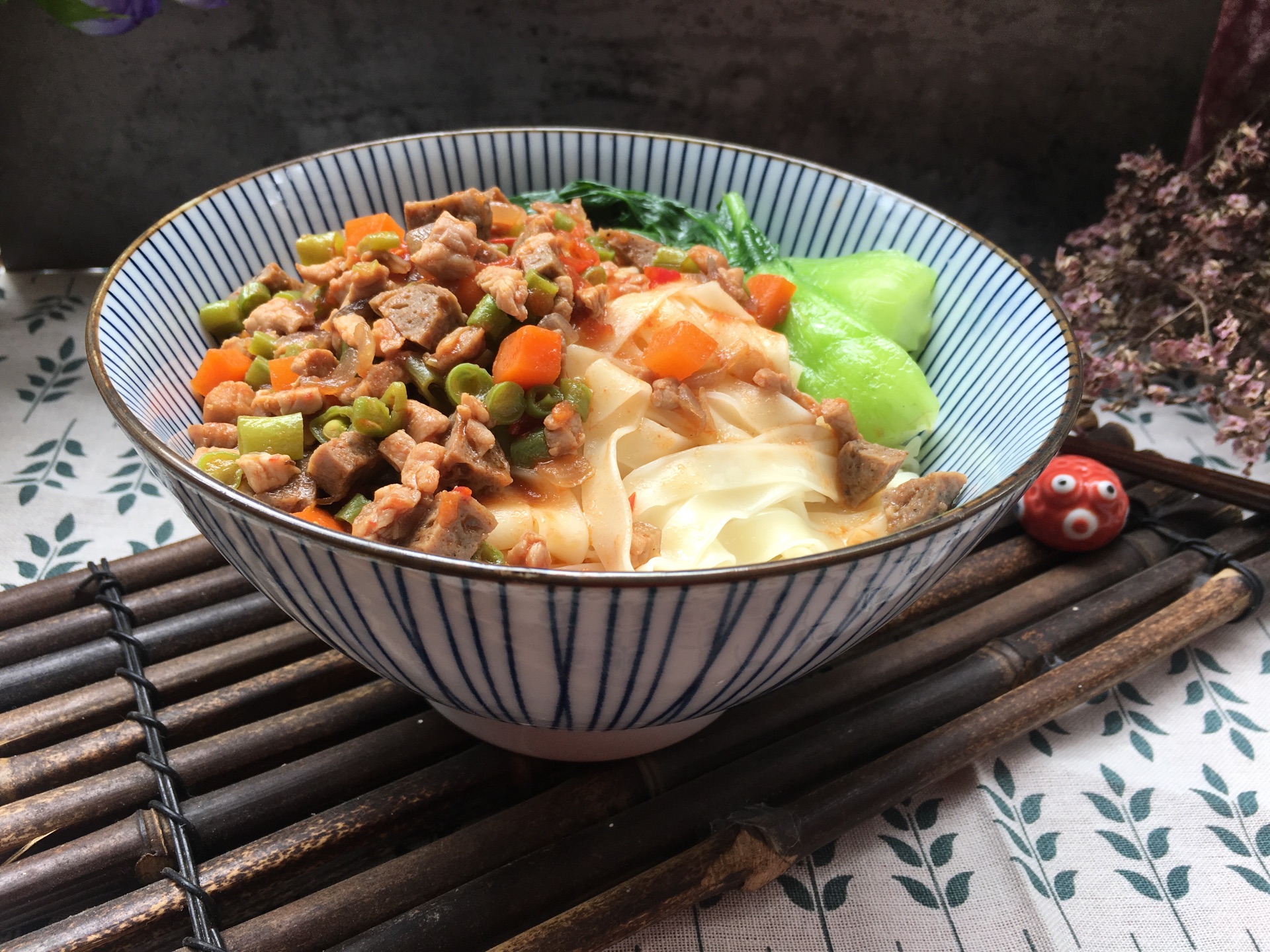 图片[6]-【豇豆肉酱拌面】做法步骤图 美味解馋 让人越吃越想吃-起舞食谱网