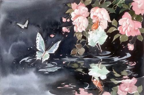 “蝶恋花”词牌诗词曲150卷：天若有情终欲问。忍教霜点相思鬓