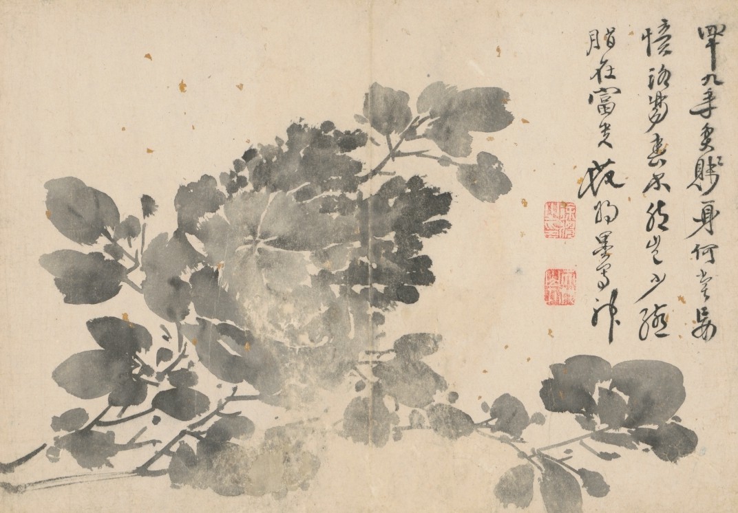 中国泼墨大写意画派的创始人徐渭