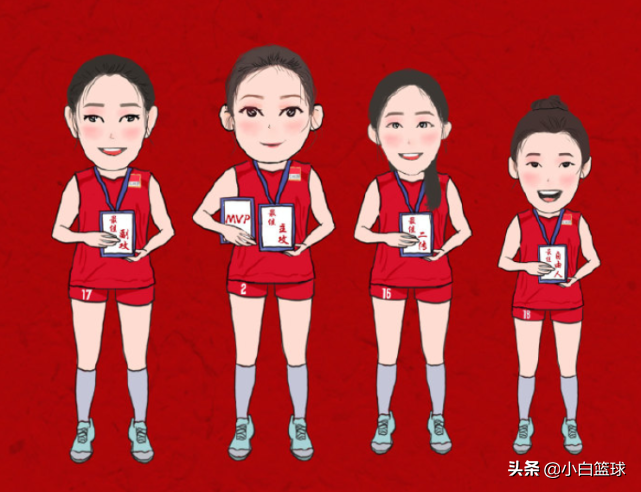 排球的漫画图片(中国女排16人漫画形象出炉，谁最萌？东京哪12人会继续留队？)