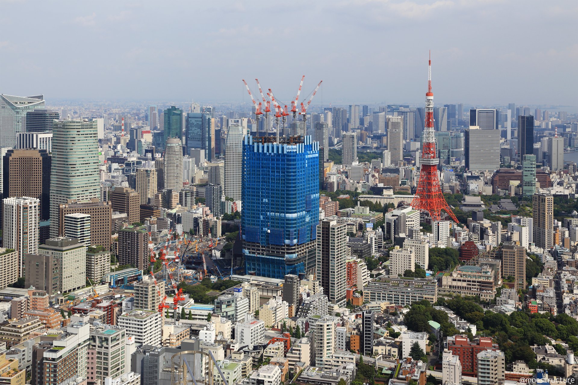 千岛之国—日本！地处环太平洋地震带，未来超高建筑多且体量巨大