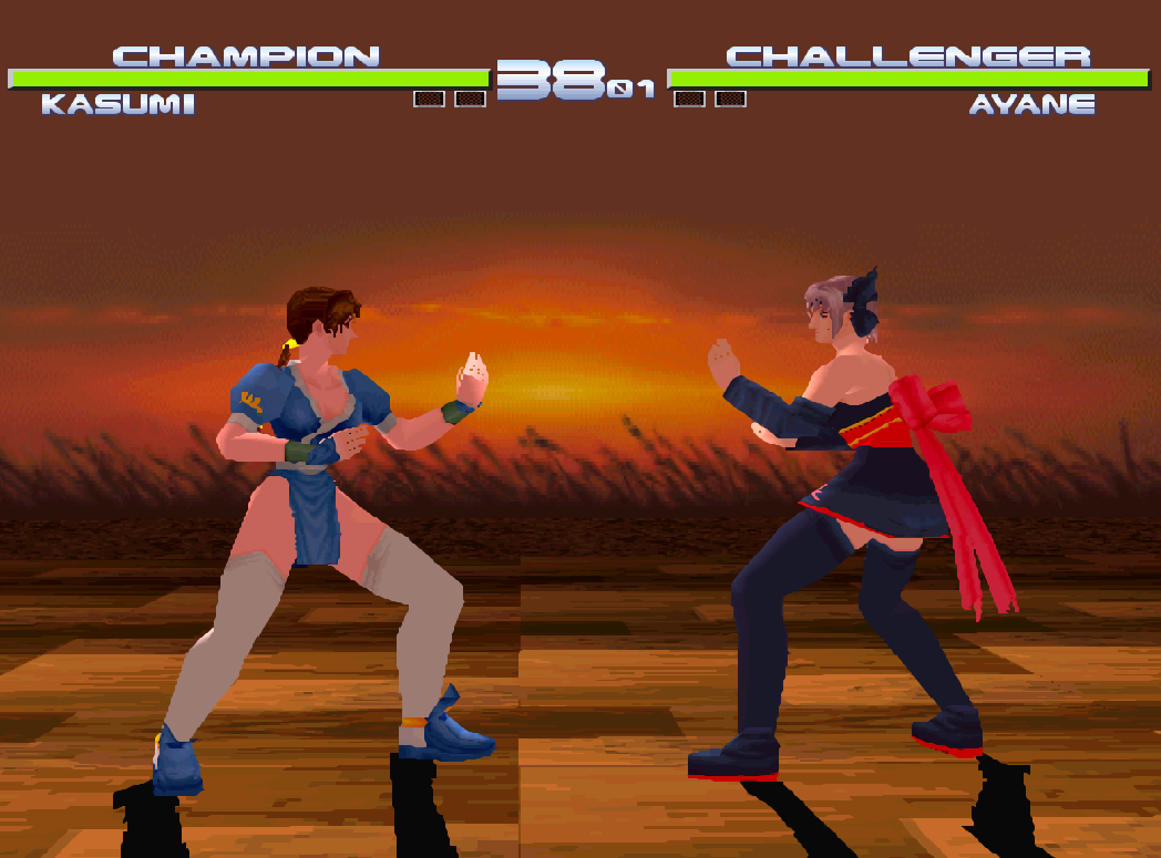 当年在游戏厅玩过3D格斗游戏，以及那些让人魂牵梦绕的女神