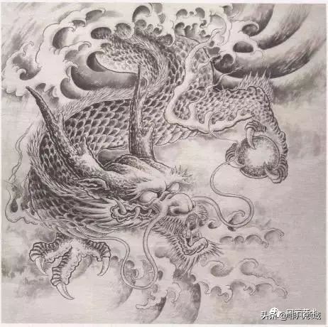 十二生肖简笔画之龙的画法