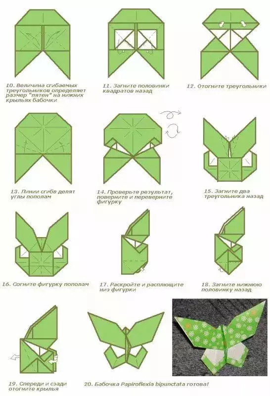 13小青蛙的折纸方法 