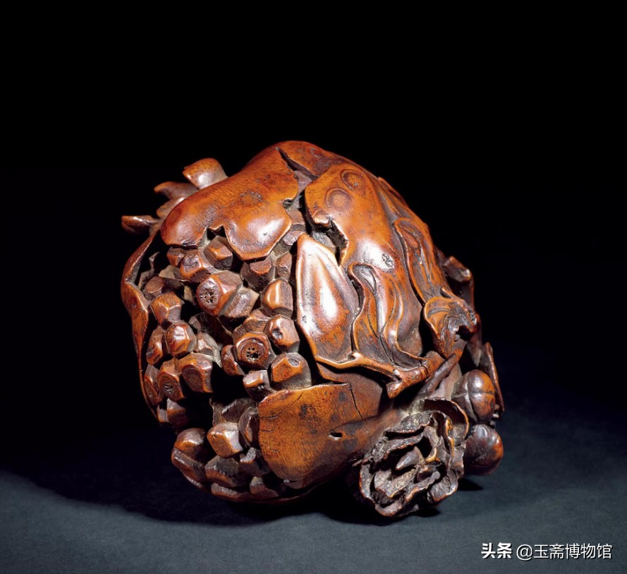 这些巧夺天工的艺术品，竟然都是竹根雕，史上最贵的竹根雕拍卖榜