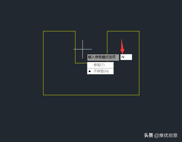 AutoCAD 2019 圆角命令