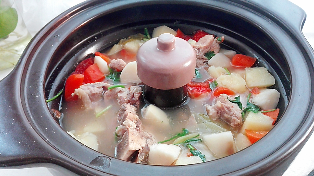 图片[8]-【芋头排骨】做法步骤图 汤浓肉香无腥味 营养高又解馋-起舞食谱网