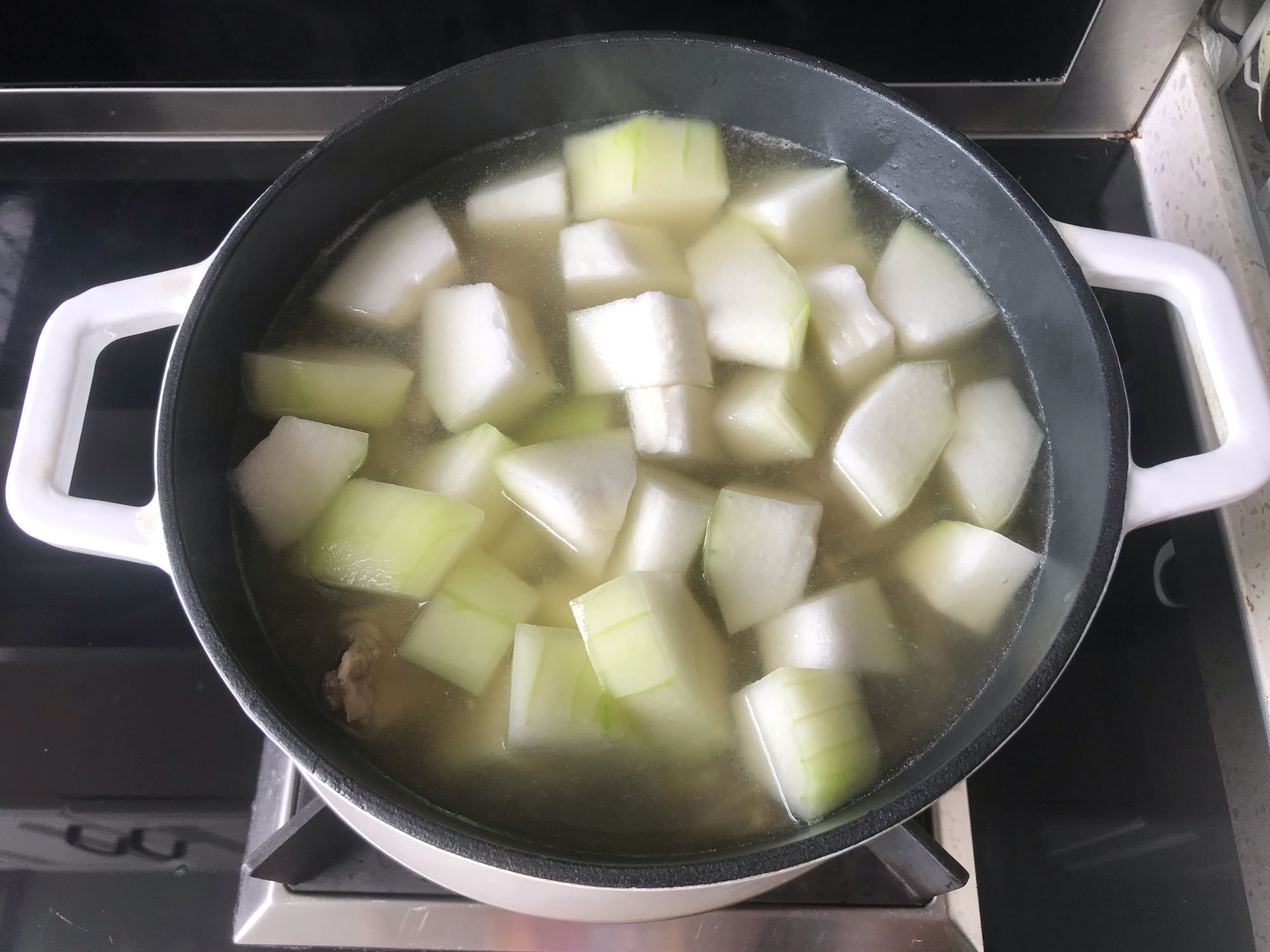 排骨冬瓜的做法,紅燒排骨冬瓜的做法