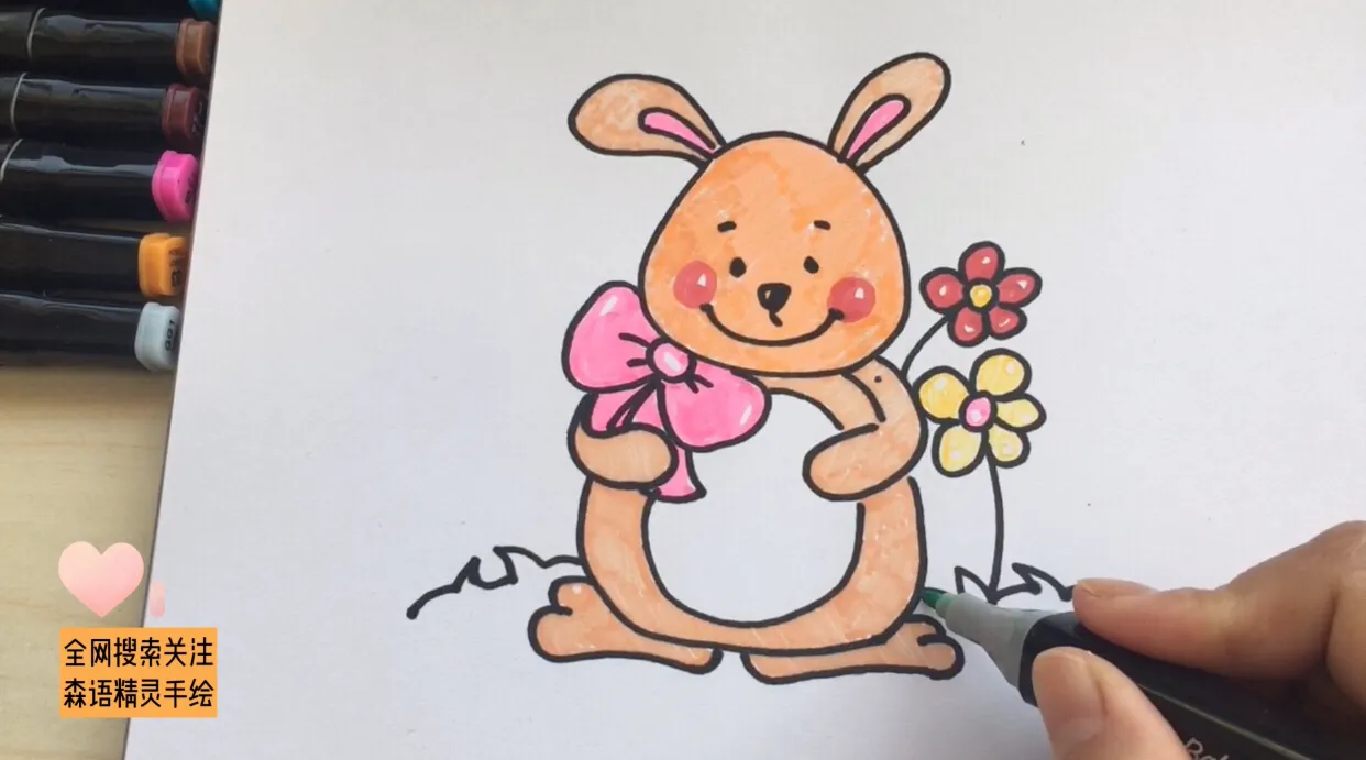 干货！学画可爱的小兔子简笔画，步骤超详细的图文教程