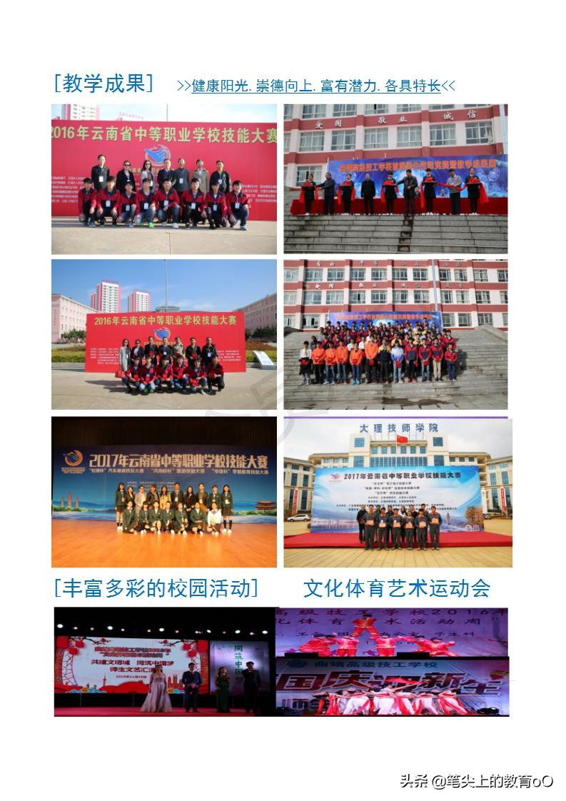 【名校推荐】曲靖高级技工学校-学一技之长，闯东南西北